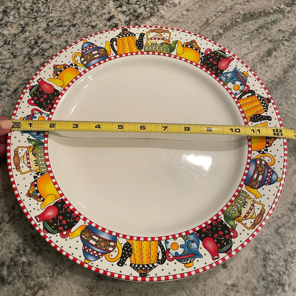 Mary Engelbreit 1994 Afternoon Tea Platter